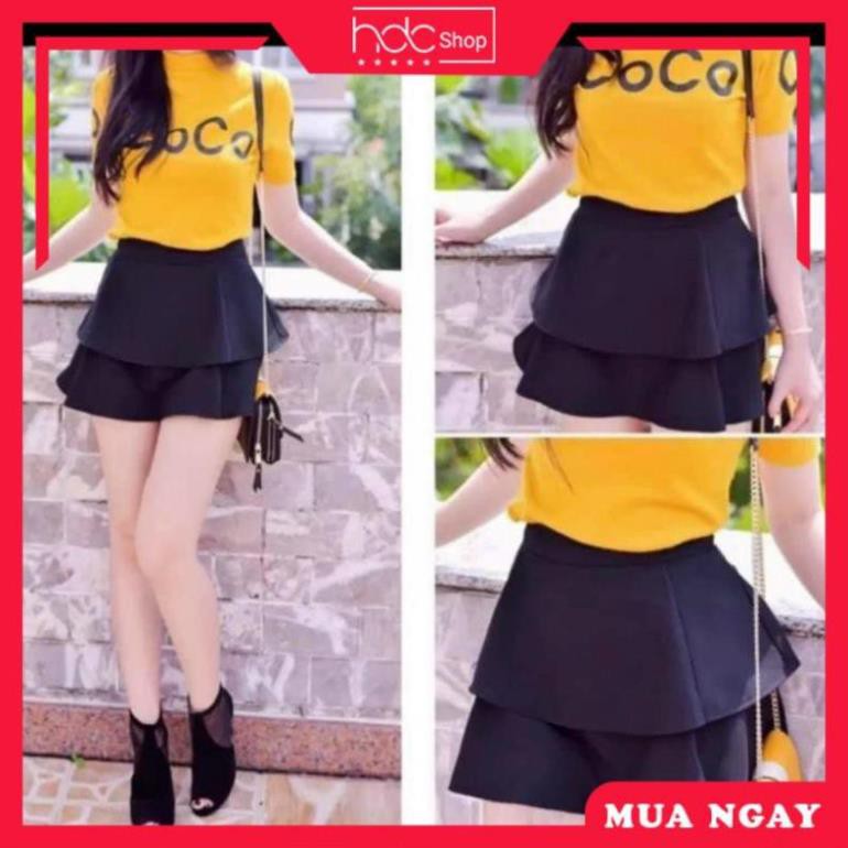 [CHÍNH HÃNG] Đầm bigsize công sở - 🍒 Chân váy 2 tầng có quần trong Bigsize 60_85 ký | BigBuy360 - bigbuy360.vn