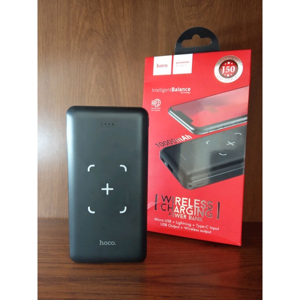 Sạc Dự Phòng Không Dây Hoco J50 ✔Hỗ Trợ Sạc Nhanh - Bảo Hành Chính Hãng 12 Tháng