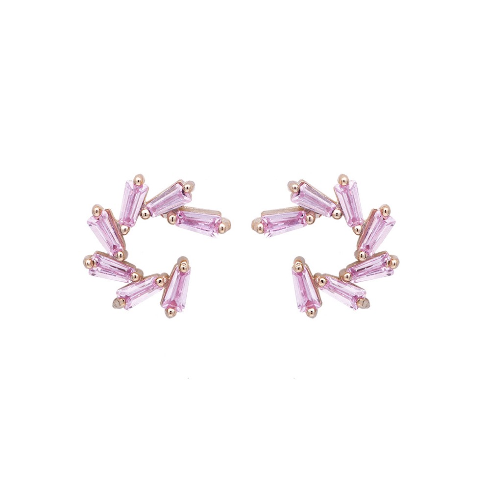 Khuyên Tai Nữ Mạ Bạc 925 Thời Trang Hàn