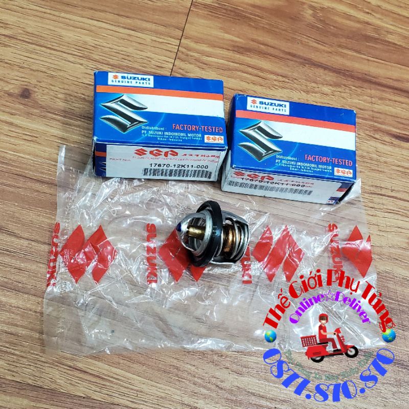 Van hằng nhiệt, lúp bê nước Raider Fi, Satria Fi zin Indonesia - 17670-12K11-000