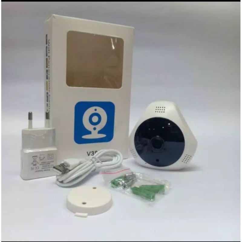 Camera Ip Camera Ip Cam Vr V380 Fish Eye 360 Panoramic 3mp