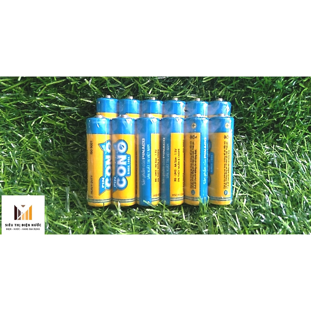 Pin tiểu CON Ó 2A PVC R6P, pin đồng hồ, đồ chơi remote Hộp 24 viên