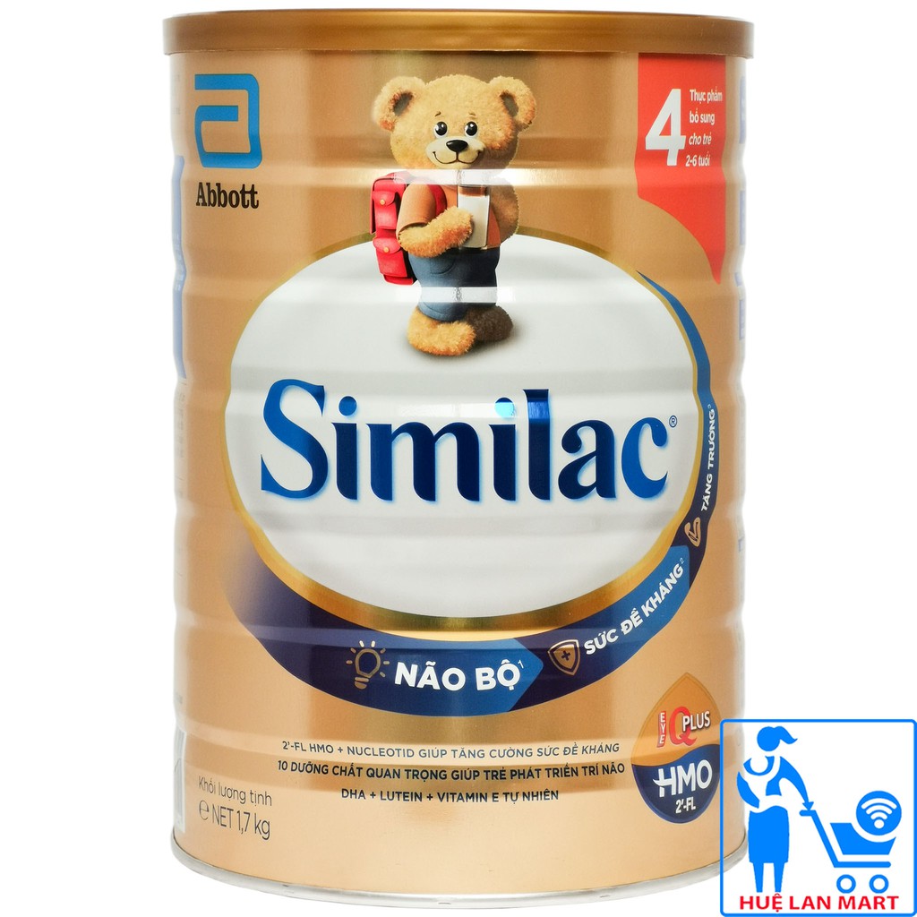 [CHÍNH HÃNG] Sữa Bột Abbott Similac Prodi-G 5HMOs Não Bộ Miễn Dịch Tiêu Hóa Số 4 - Hộp 1,7kg