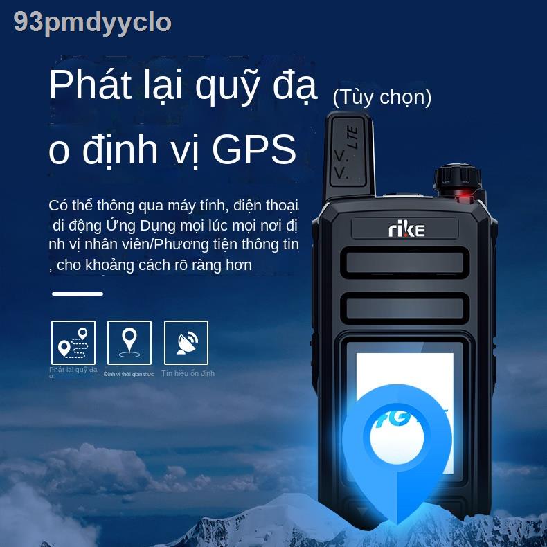 ✓ ﹍Mạng công cộng quốc gia 5G cắm thẻ bộ đàm xe máy đội xe ngoài trời công suất cao 5000 km 4G mini nhỏ hậu cầ