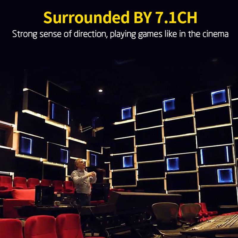 Thẻ Âm Thanh Ảo USB 3.0 7.1 Kênh 3D Cho Máy Tính