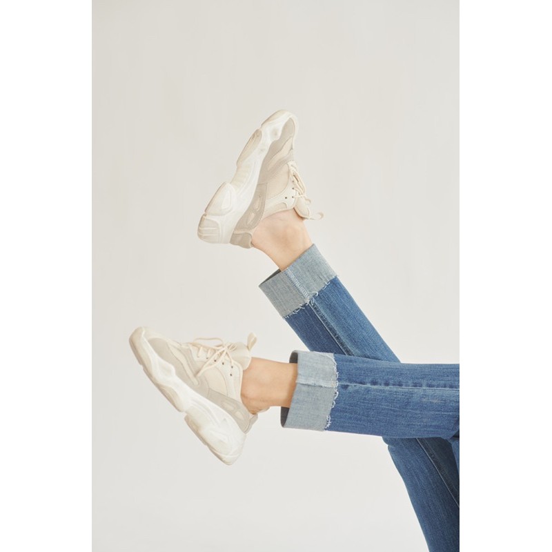 Quần jeans LEN clothing ống suôn lật lai 8094-8095