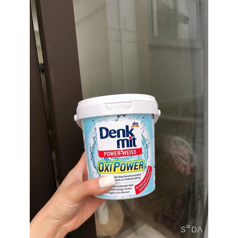 Bột giặt tẩy trắng Denkmit Oxi Power Weiss 750g