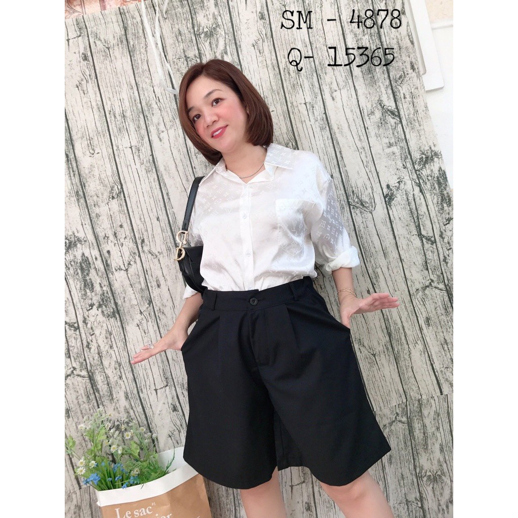 Sơmi BIG SIZE L.V - SƠ mi công sở 4878