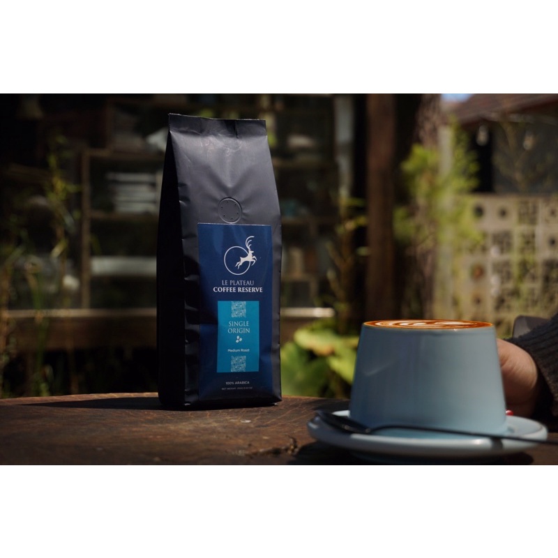 Cà phê Măng Đen nguyên chất 100% Arabica dạng hạt 250 gram-Thương hiệu LePlateau