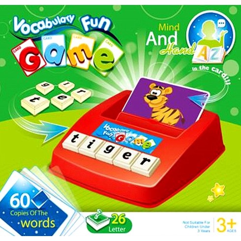 Đồ chơi giáo dục: Vui học từ mới tiếng Anh - Vocabulary fun game - KKstore