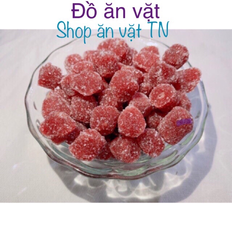 Ô mai dâu tây 500gr kẹo dâu tây mứt dâu tây đà lạt loại ngon
