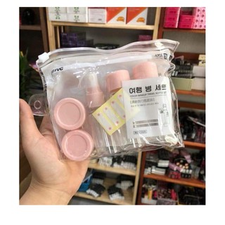 Bộ chiết mỹ phẩm 7 món tiện dụng cho chuyến du lịch hoặc công tác