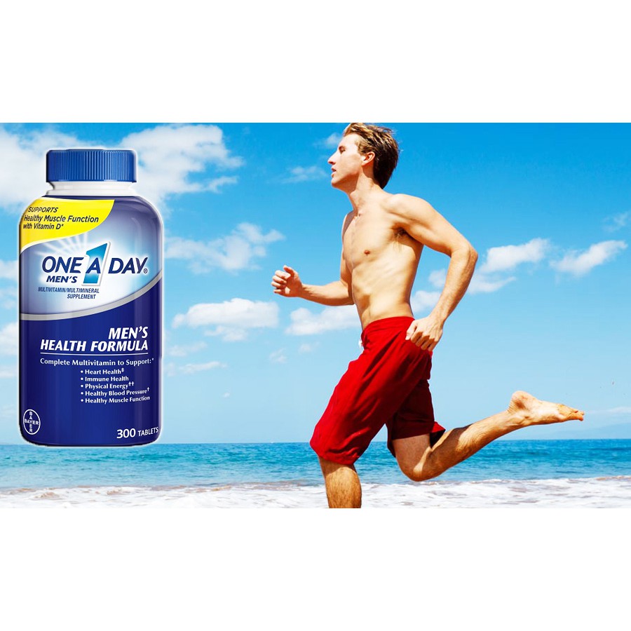 [Mã FMCGM100 - 12% đơn 500K] Vitamin Tổng hợp Cho Nam One A Day Men's Health Formula 300 Viên | BigBuy360 - bigbuy360.vn