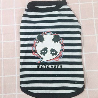 ÁO THUN BA LỖ - SỌC HÌNH GẤU TRÚC