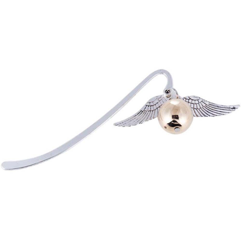 Mmluck Đánh Dấu Trang Sách Hình Đôi Cánh Hallows Bằng Kim Loại Dành Cho Học Sinh / Quà Tặng