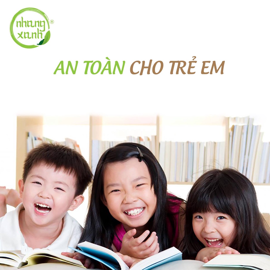 Nhang trầm hương phổ thông Nhang Xanh 20cm - Ít khói - Hương trầm dịu nhẹ, an toàn