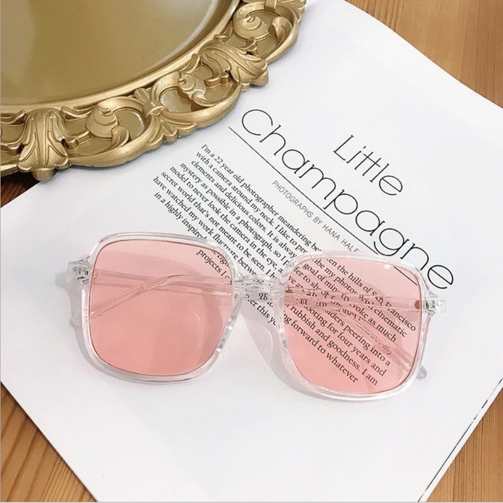 Kính Mát Thời Trang Nam Nữ Hàn Quốc Cube Nhiều Màu Khung Nhựa Chắc Chắn Thay Được Mắt Cận | BigBuy360 - bigbuy360.vn