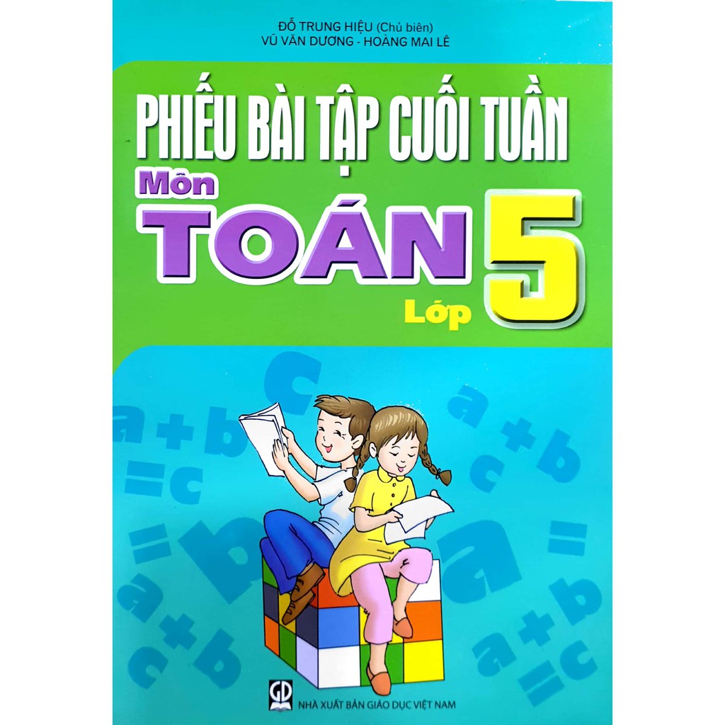 Sách - Phiếu bài tập cuối tuần Toán 5