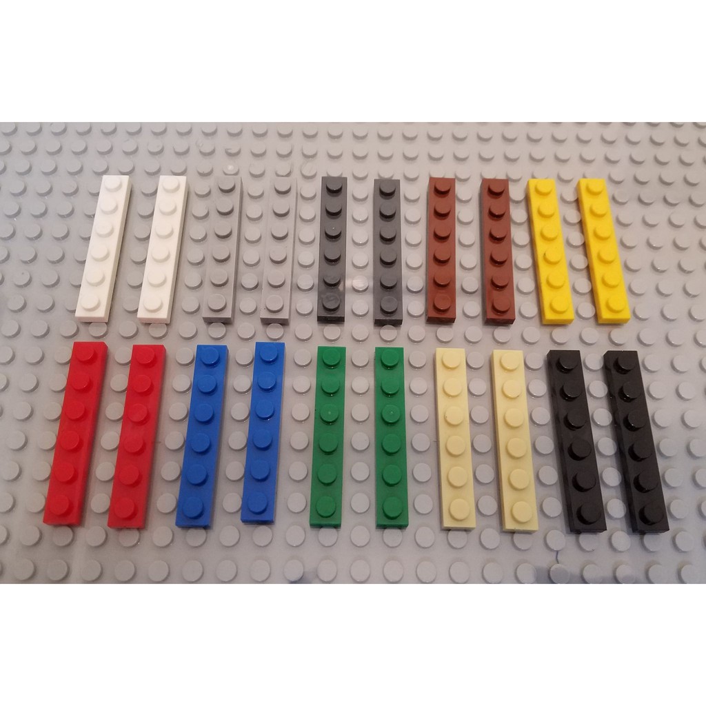 Lego part cơ bản 1x6 dẹt các màu sắc ( 20c )