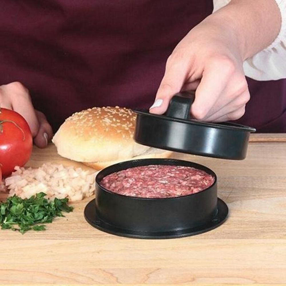 Khuôn Làm Bánh Hamburger Chống Dính Tiện Dụng Cho Nhà Bếp