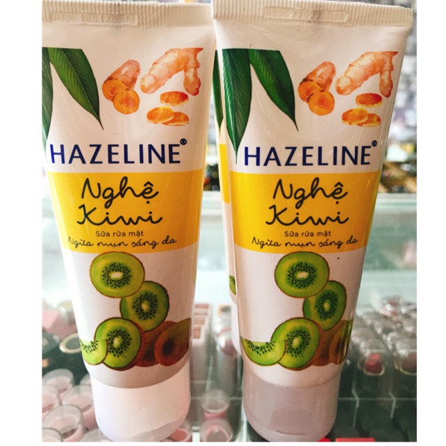 SỮA RỬA MẶT HAZELINE  NGHỆ - KIWI