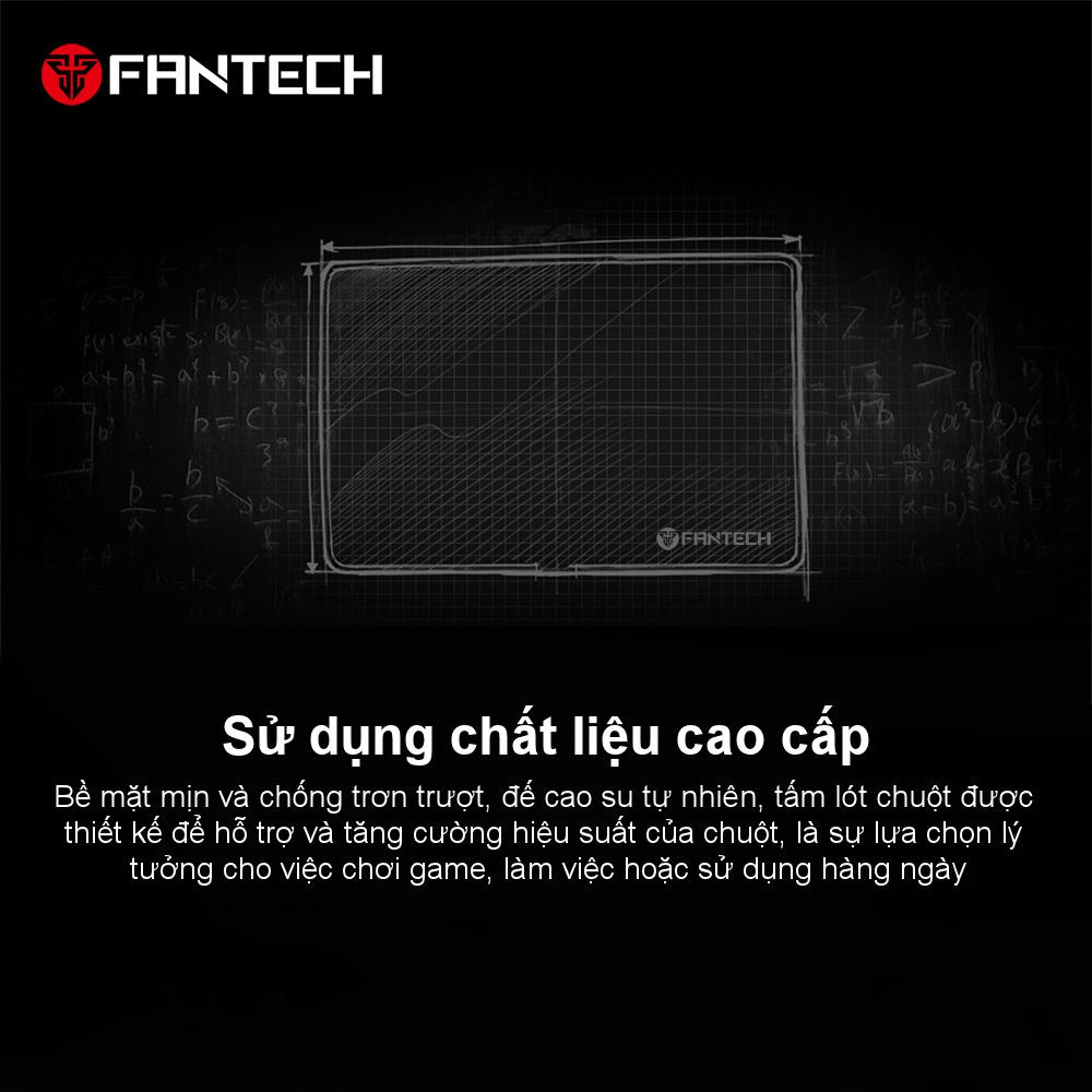 Đế lót di chuột tốc độ cao nhiều kích cỡ khác nhau dùng cho chuột, bàn phím... FANTECH MP292 - MP452 - MP902