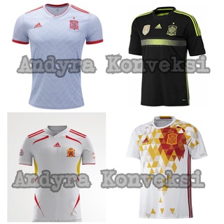 Jersey RETRO TIMNAS Tây Ban Nha / Tây Ban Nha - Đủ In Tên Cao Cấp - Miễn Phí set