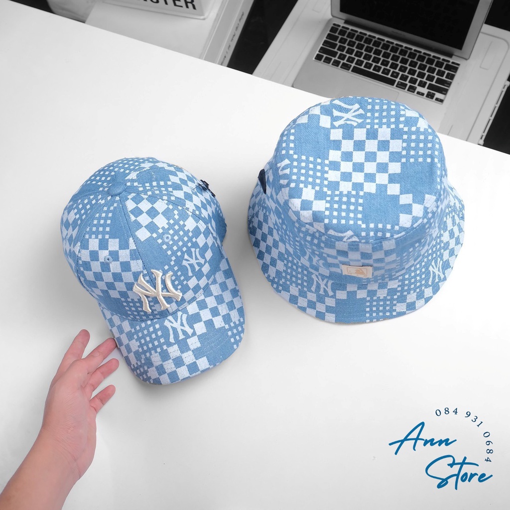 Set mũ NY siêu hot, logo thêu nổi thời trang, phom mũ chuẩn đẹp, hàng loại 1 full tag chuẩn store, mẫu mới nhất 2022