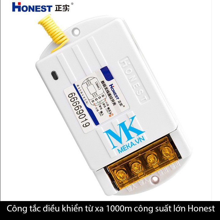 Công tắc điều khiển từ xa 1000m công suất lớn Honest HT-6220ZR