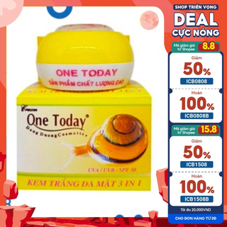 One Today Kem Trắng Da Mặt  3 in 1 5g
