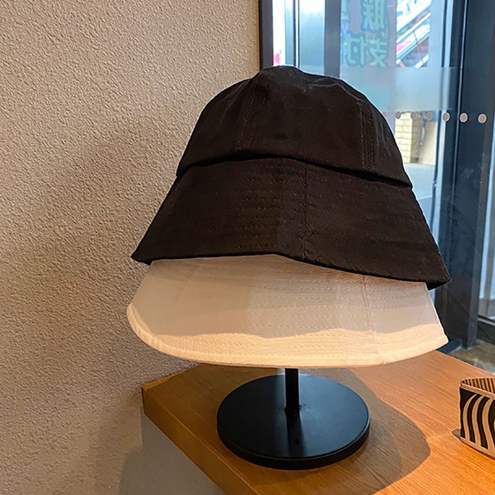 Mũ tai bèo chống nắng chống tia cực tím có thể gấp gọn màu trơn phong cách hip hop cá tính thời trang mùa hè cho nữ