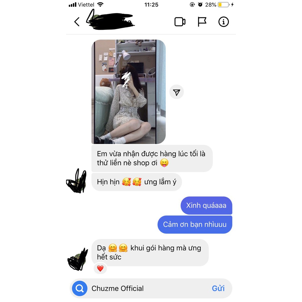 Váy hoa nhí dài tay tiểu thư kèm đai rút eo, Váy hoa vintage kèm đai corset siêu xinh (Có feedback của khách)