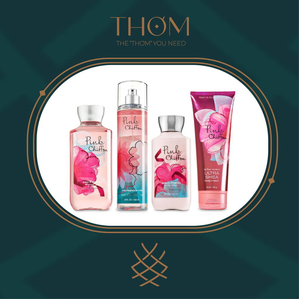 PINK CHIFFON | Sản Phẩm Tắm Dưỡng Xịt Thơm Toàn Thân Bath & Body Works