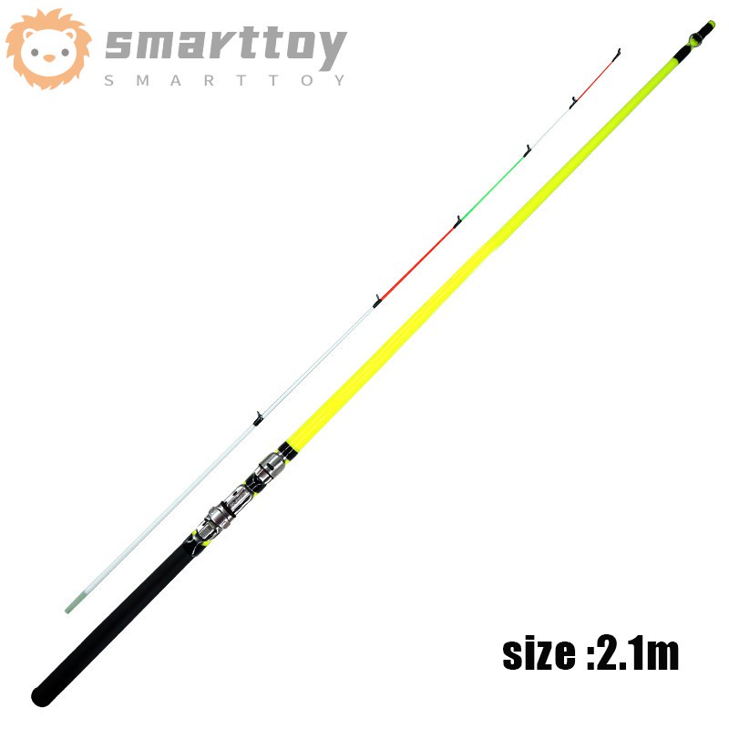 FRP Soft Tail Raft Fishing Rod Lake Stream Freshwater Heavy Action Fishing Pole