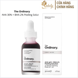 Serum the ordinary tinh chất tẩy tế bào chết aha 30% + bha 2% peeling solution 30ml