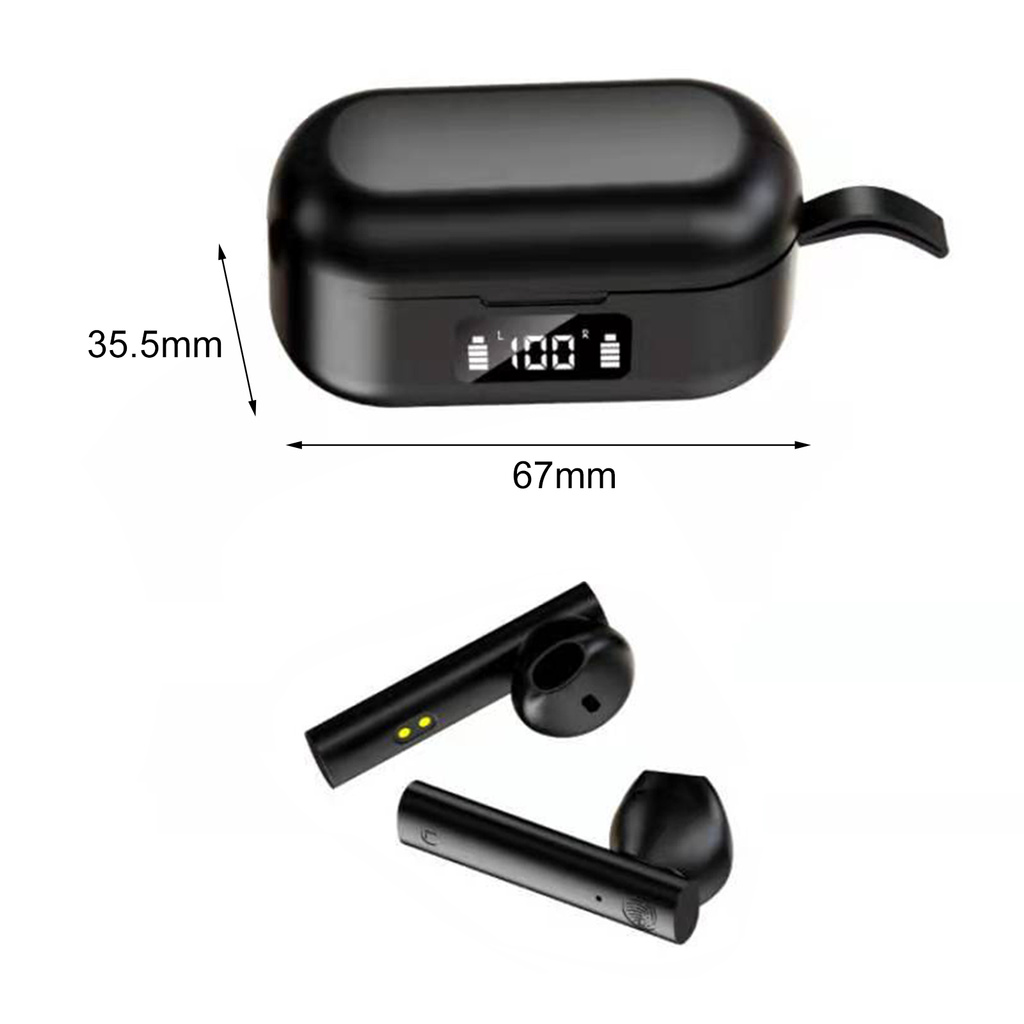 Tai Nghe Không Dây X11S Abs Tws Stereo Kết Nối Bluetooth 5.0