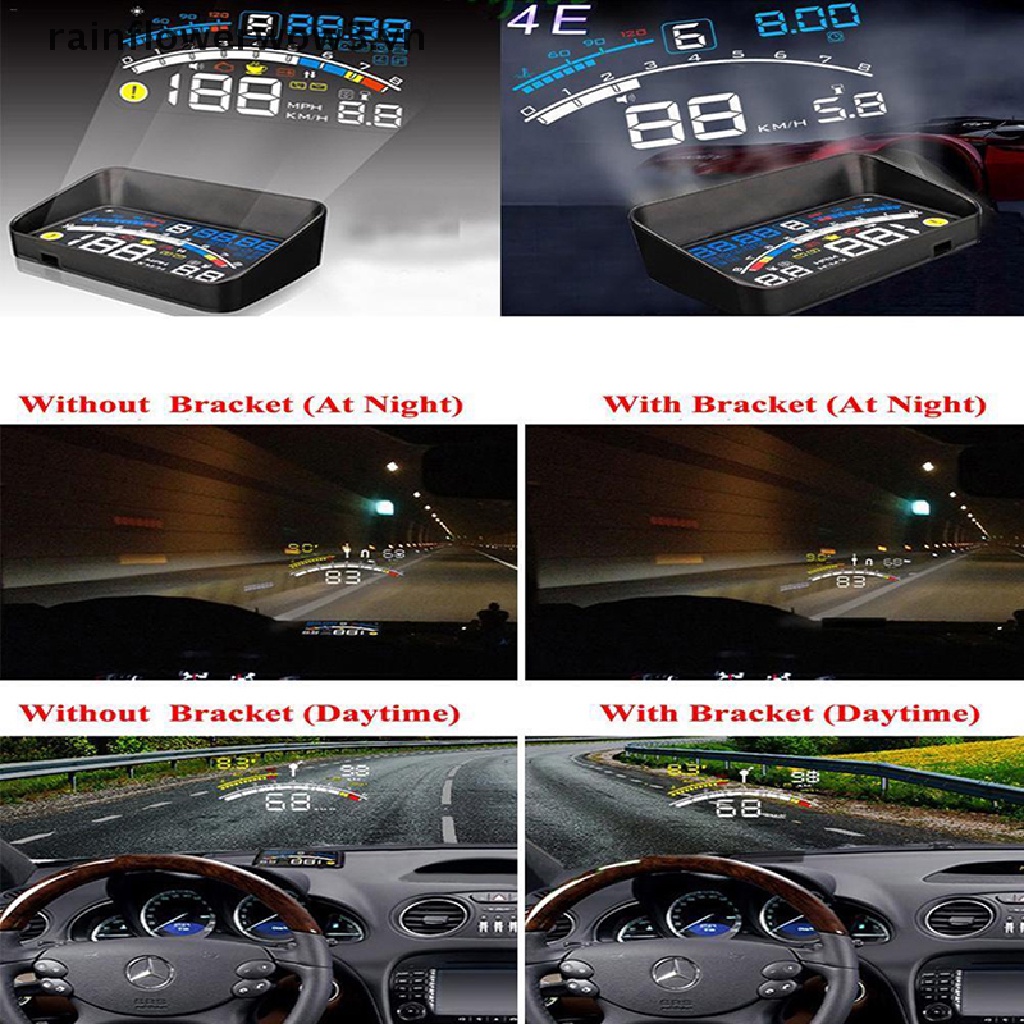 Giá Đỡ HUD 5.5 &quot;OBDII OBD2 Chuyên Dụng Cho Xe Hơi