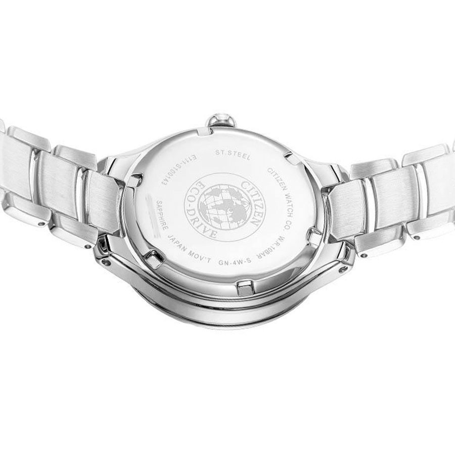 Đồng Hồ Nữ Citizen Đính Đá Swarovski Dây Thép Không Gỉ EO1150-59W - Mặt Hồng (Sapphire)