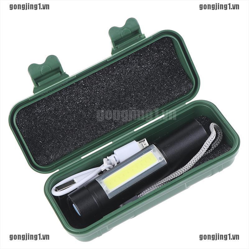Đèn Pin Mini Gonjon Xp-G Q5 Zoom Focus 2000 Lumens Chống Thấm Nước