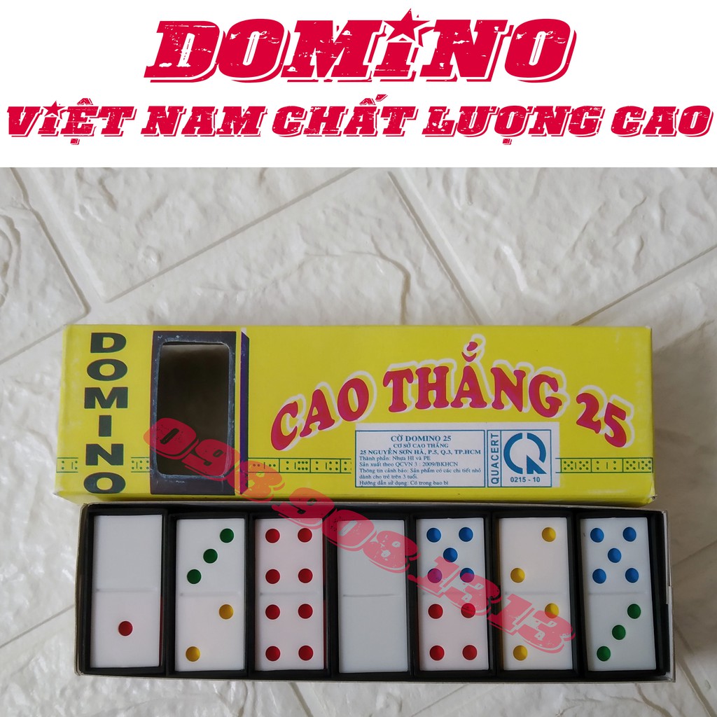 Đồ chơi cờ domino bằng nhựa cứng ✓giá rẻ ✓vui nhộn