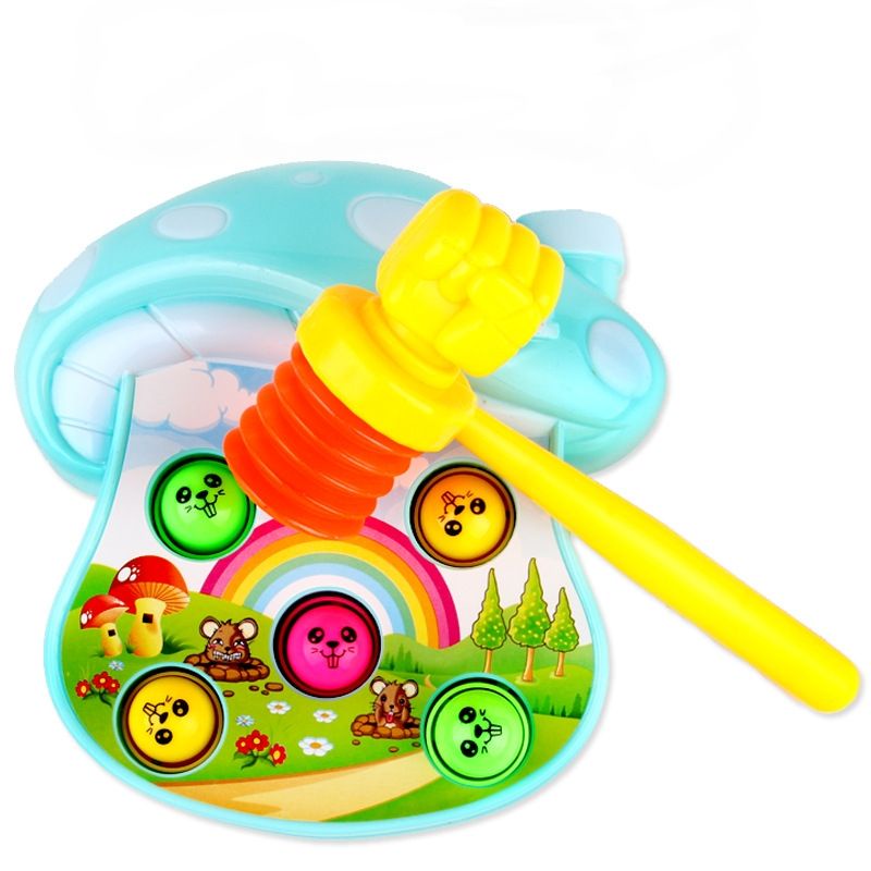 Bộ đồ chơi ngôi nhà nấm đập chuột (tặng 2 pin 2A) 102-2