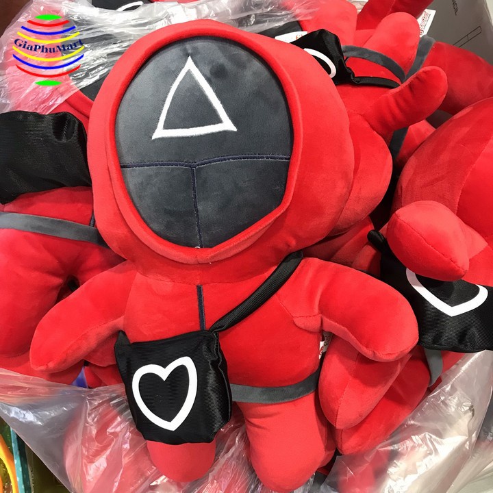 Gấu Bông Squid Game Cực Hot Gấu Bông Cosplay Trò Chơi Con Mực Hot Trend Hàn Quốc - BỐ KHỦNG LONG