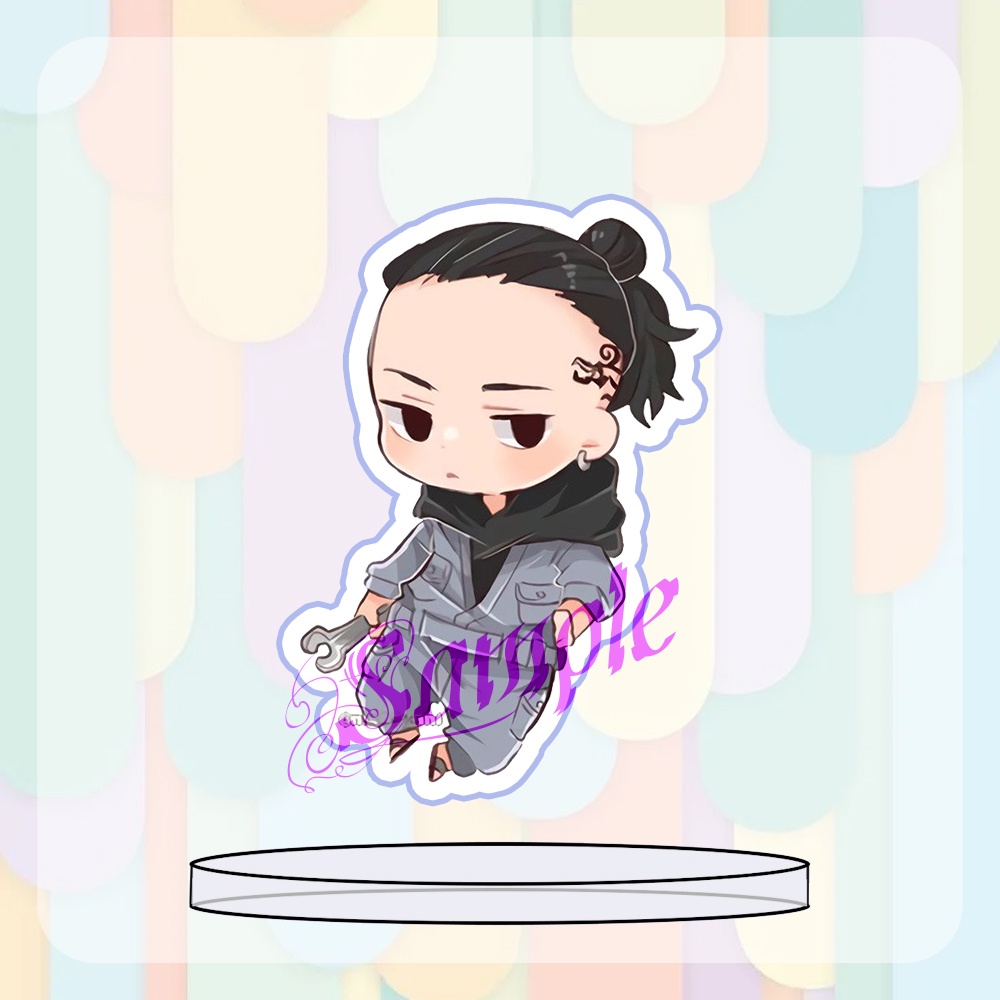 ( MINI ) Mô hình Standee TOKYO REVENGERS KỊCH TRƯỜNG CỦA TAKEMICHI anime chibi mica trưng bày