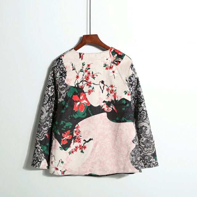 [ÁO HAI MẶT] ÁO KHOÁC HOA ĐÀO XUẤT NHẬT | BigBuy360 - bigbuy360.vn