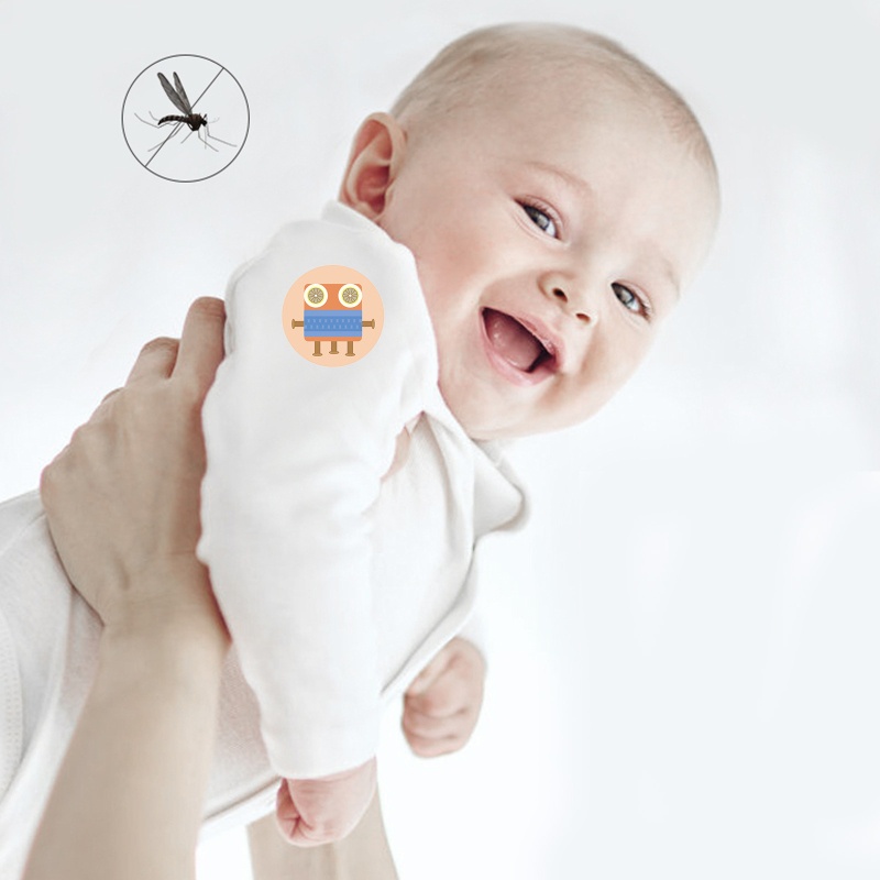 Miếng Dán Chống Muỗi Hình Hoạt Hình Dễ Thương Cho Trẻ Em Và Người Lớn