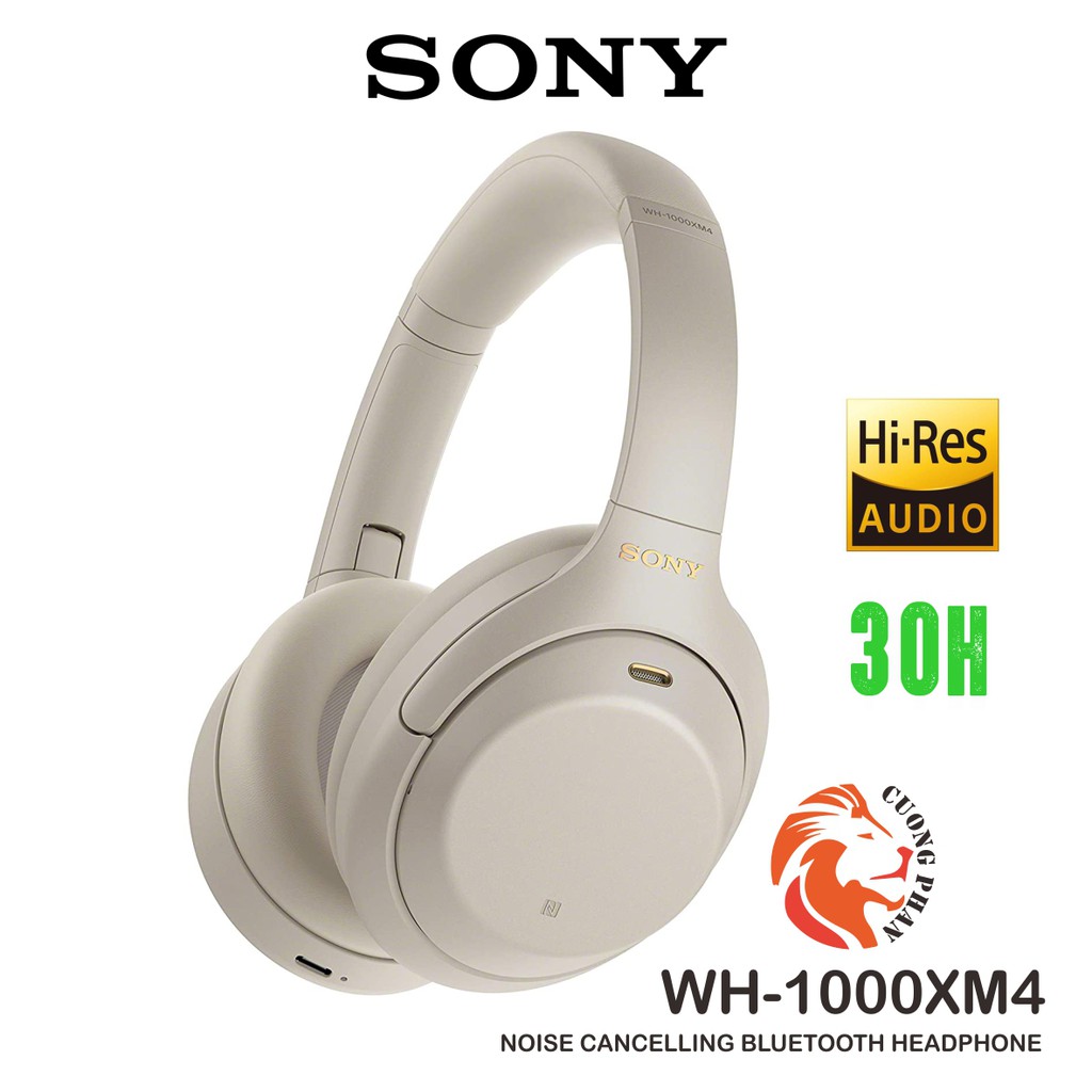 Tai Nghe Chụp Tai Chống Ồn Sony WH-1000XM4 Chính Hãng Sony Việt Nam | Bảo Hành 12 Tháng