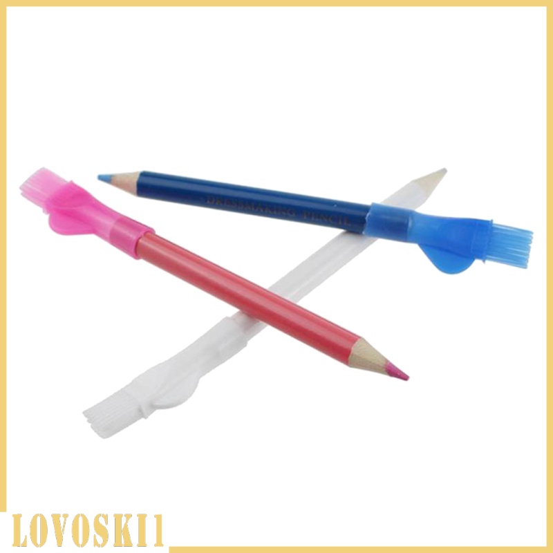 [LOVOSKI1]3Pc Fabric Markers Pen Tailor Chalk Pencil Dressmaking Quilter Vanishing Sewing