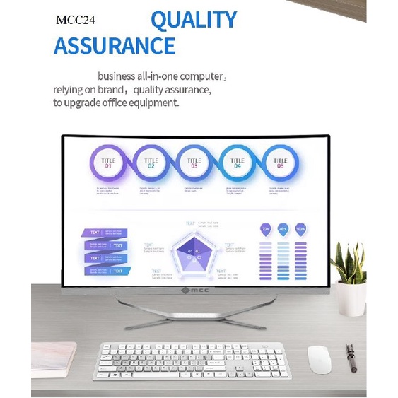 Bộ PC để bàn All in ONE (AIO) MCC4782 Home Office Computer CPU i7 4770/ Ram8G/ SSD240G/ Wifi/ Webcam/ 22inch | BigBuy360 - bigbuy360.vn