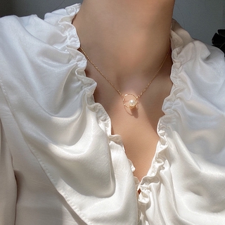 Korean Style Pretty Pearl Necklace