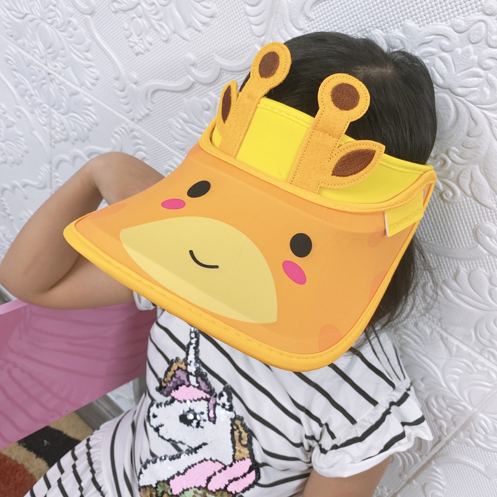 Mũ chống nắng hở chóp nửa đầu Hàn quốc cho bé trai và bé gái